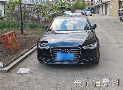 准13年新款折叠屏奥迪a6个人车出售